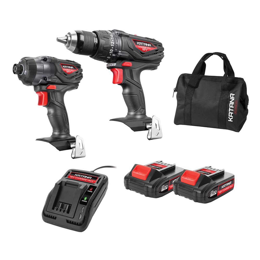 Hammer Drill & Impact Driver Combo Kit